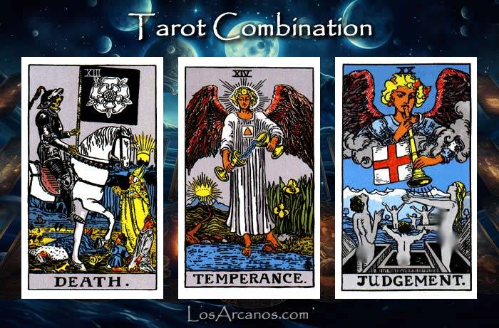 Combination TRANSFORMATION, TEMPERANCE and JUDGEMENT