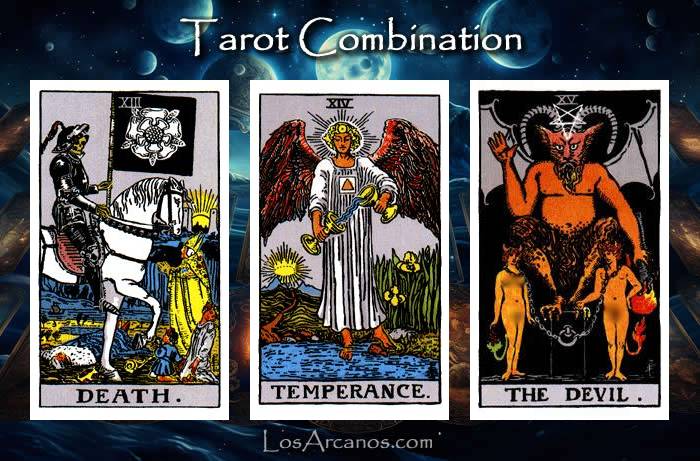 Combination TRANSFORMATION, TEMPERANCE and THE DEVIL